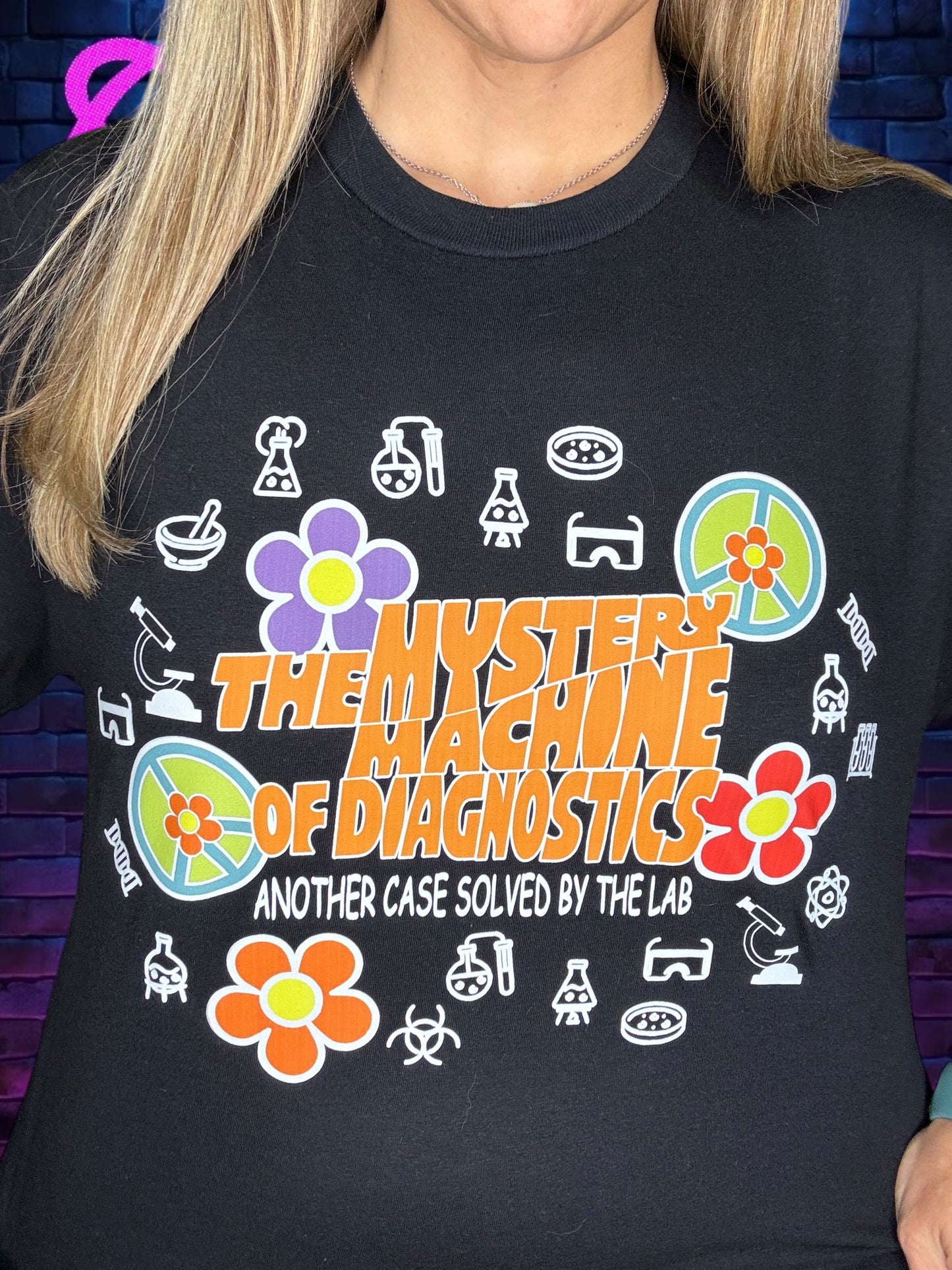 Lab Week Shirt; The Mystery Machine of Diagnostics, Another Case Solved by the Lab