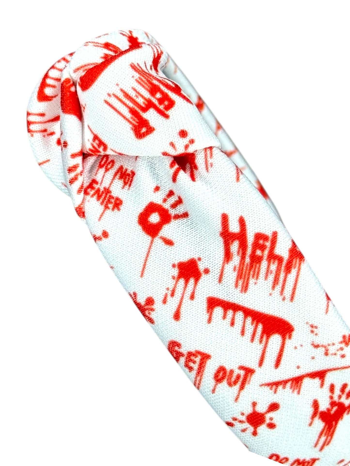 Gruesome Crimson Bloodstain Elegance Headband