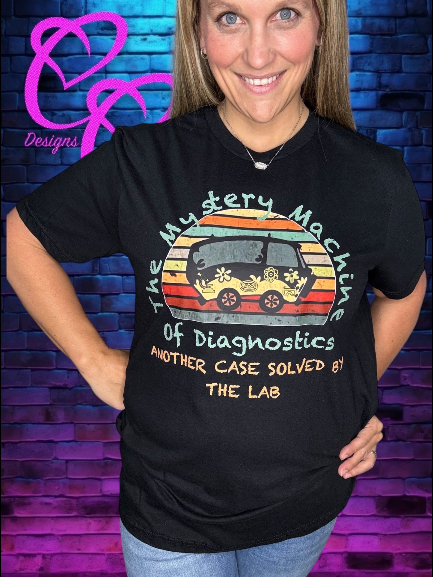 Lab Week Shirt; The Mystery Machine of Diagnostics, Another Case Solved by the Lab