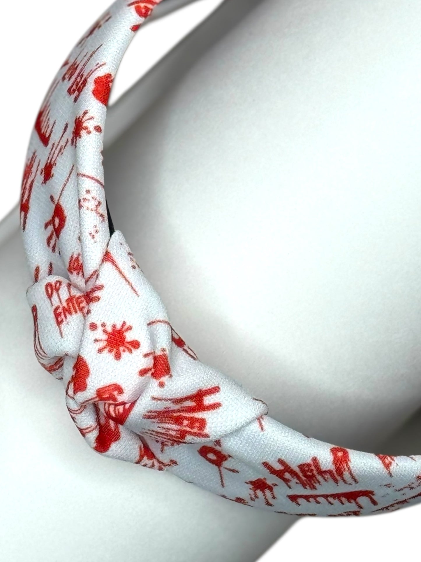 Gruesome Crimson Bloodstain Elegance Headband
