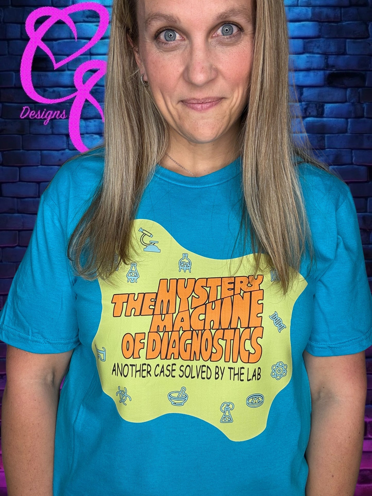 Lab Week Shirt; The Mystery Machine of Diagnostics, Another Case Solved by the Lab
