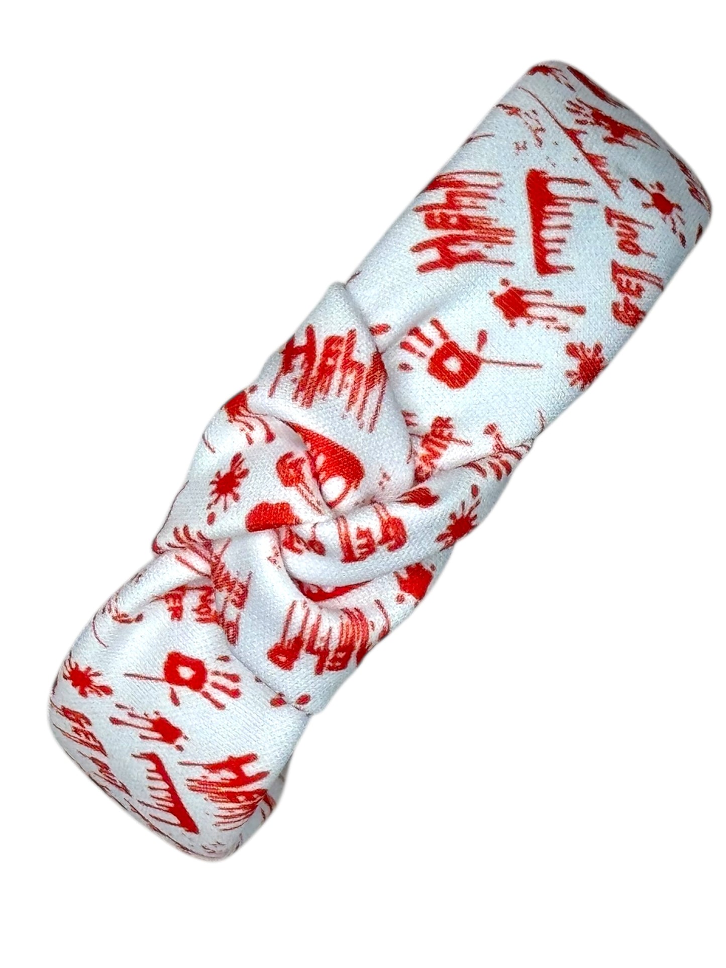 Gruesome Crimson Bloodstain Elegance Headband
