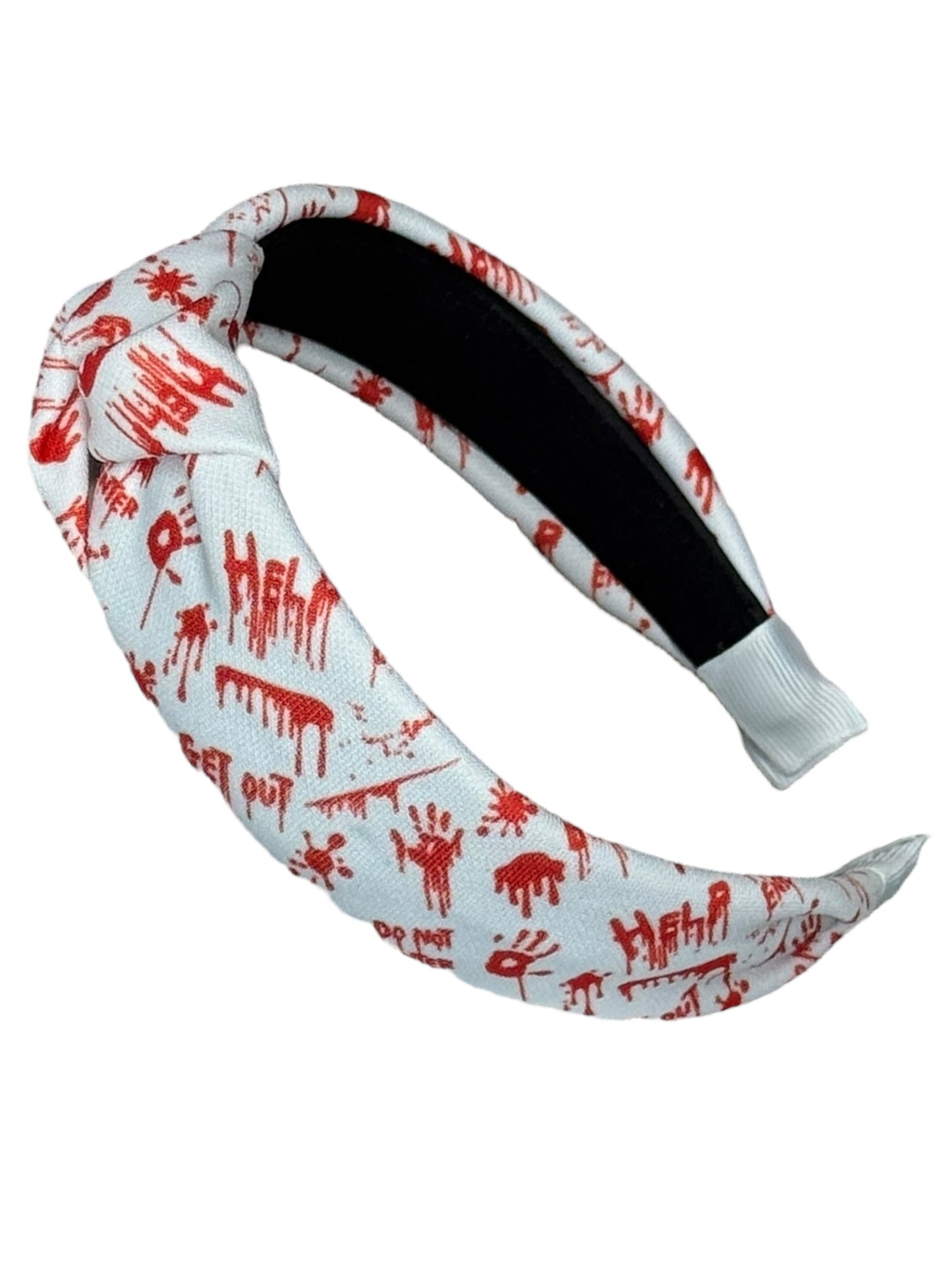 Gruesome Crimson Bloodstain Elegance Headband