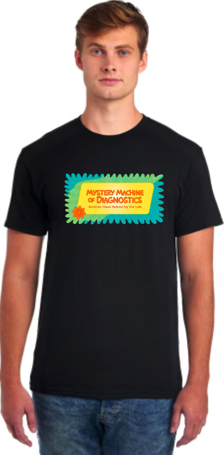 Lab Week Shirt; The Mystery Machine of Diagnostics, Another Case Solved by the Lab