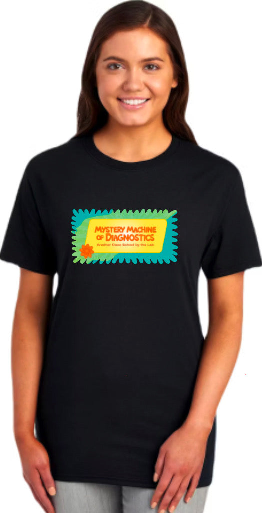Lab Week Shirt; The Mystery Machine of Diagnostics, Another Case Solved by the Lab