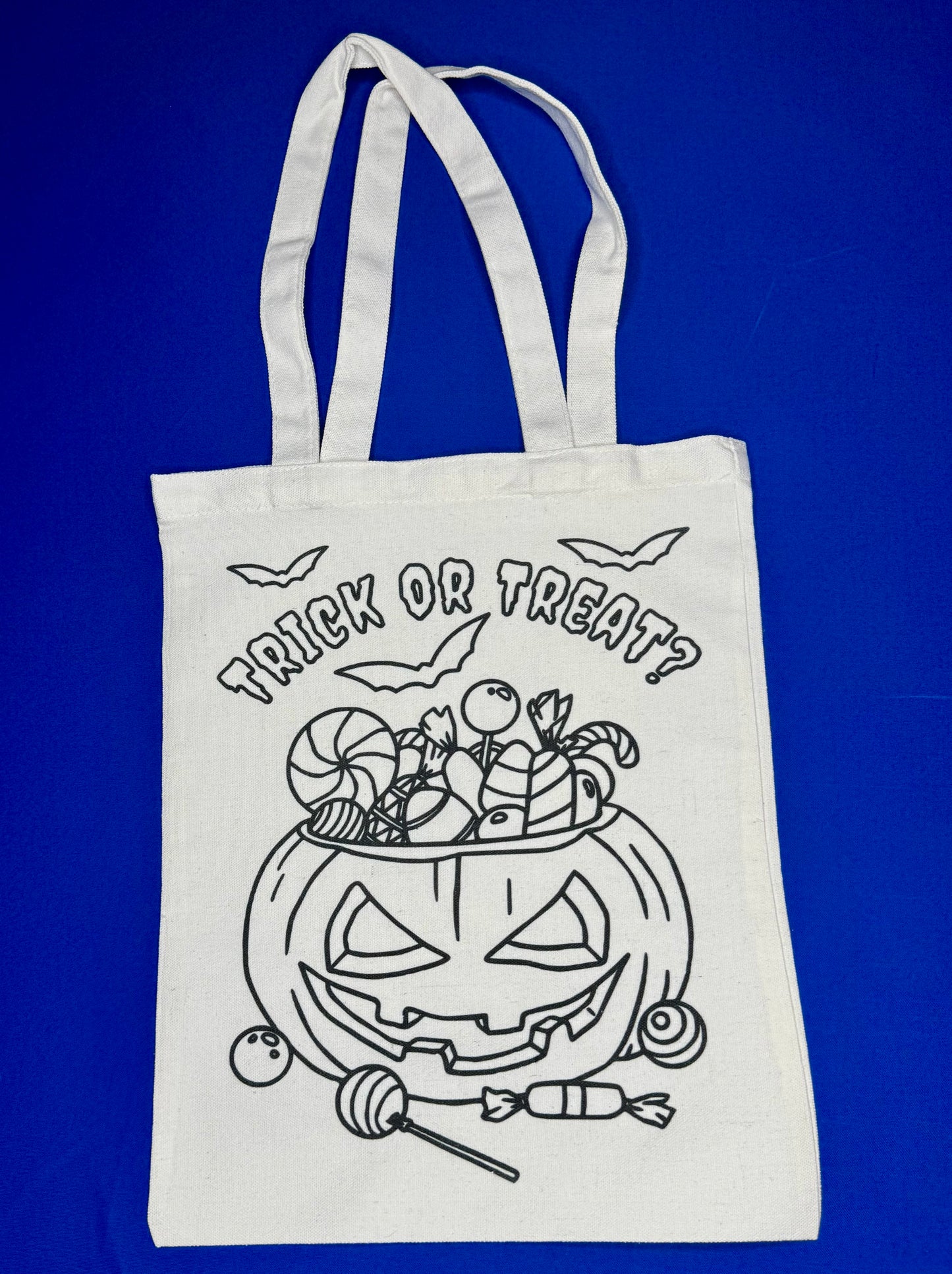 Halloween Treat Bags - Color Your Own Halloween Trick or Treat Bag