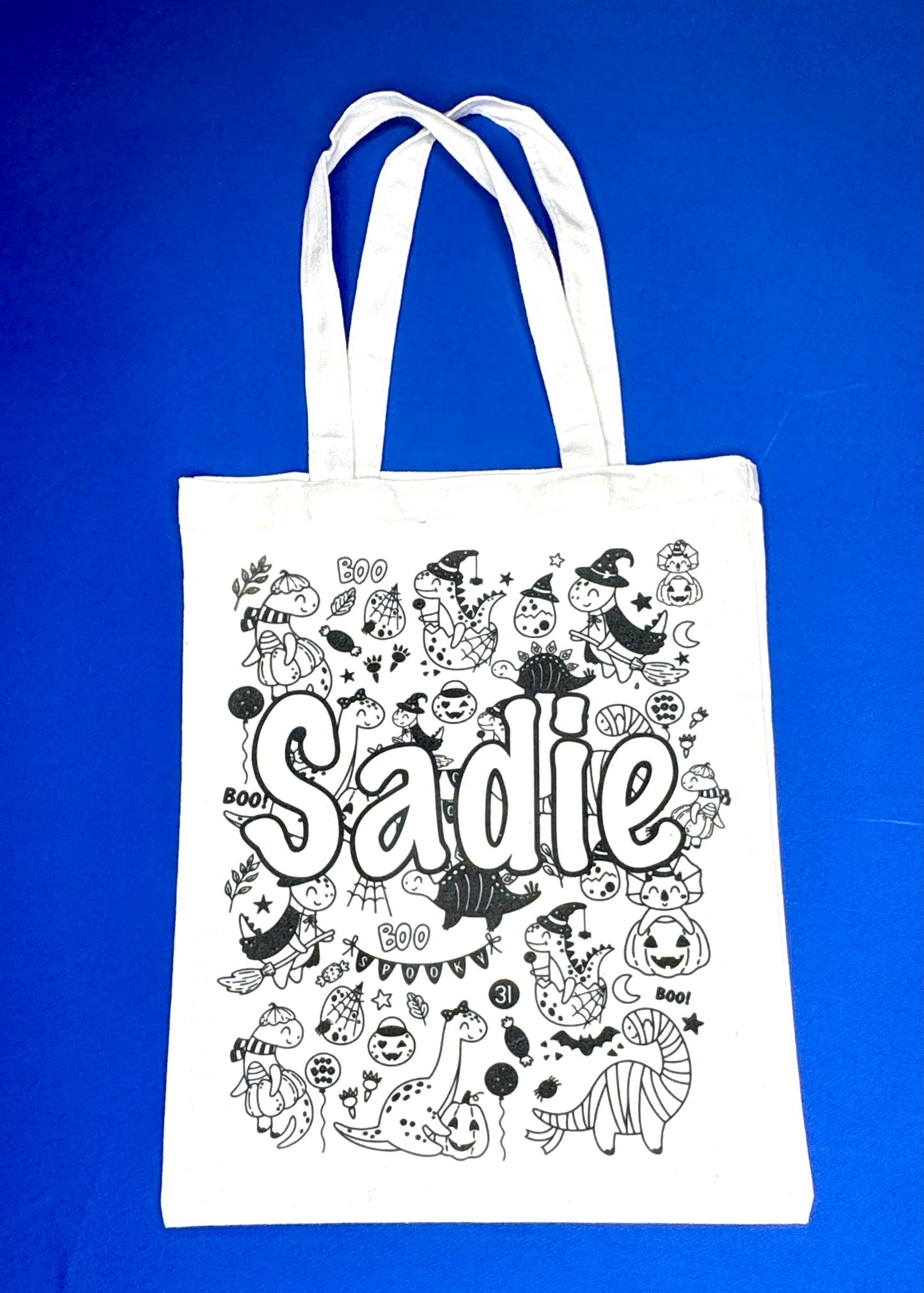 Halloween Treat Bags - Color Your Own Halloween Trick or Treat Bag