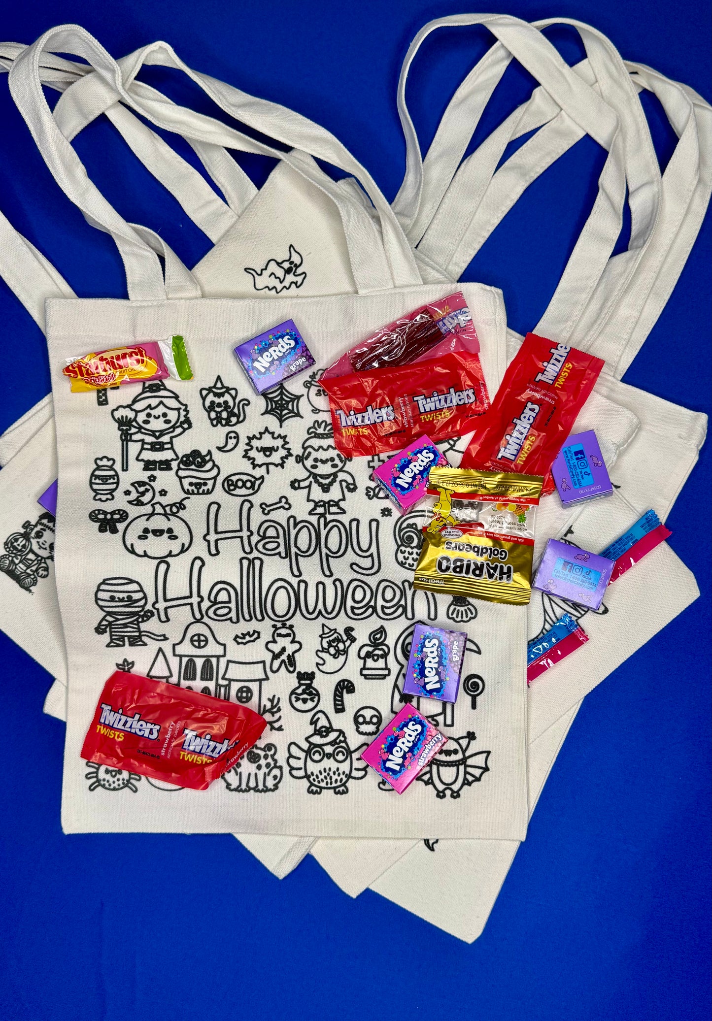 Halloween Treat Bags - Color Your Own Halloween Trick or Treat Bag