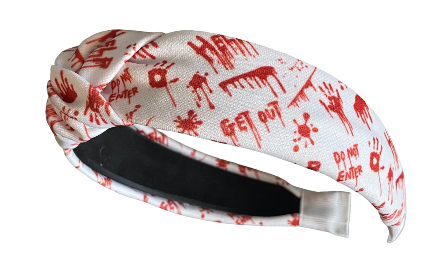 Gruesome Crimson Bloodstain Elegance Headband