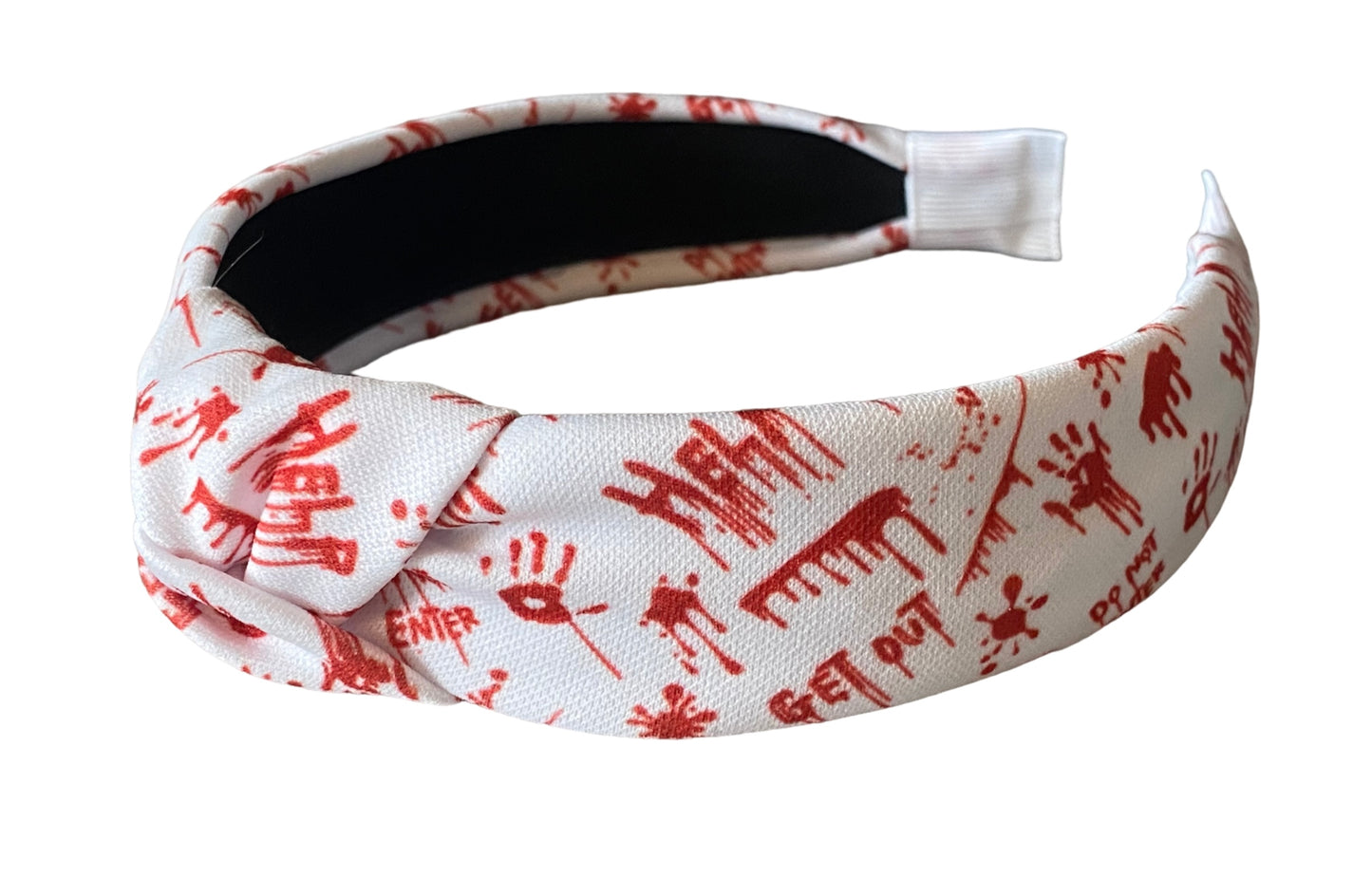 Gruesome Crimson Bloodstain Elegance Headband