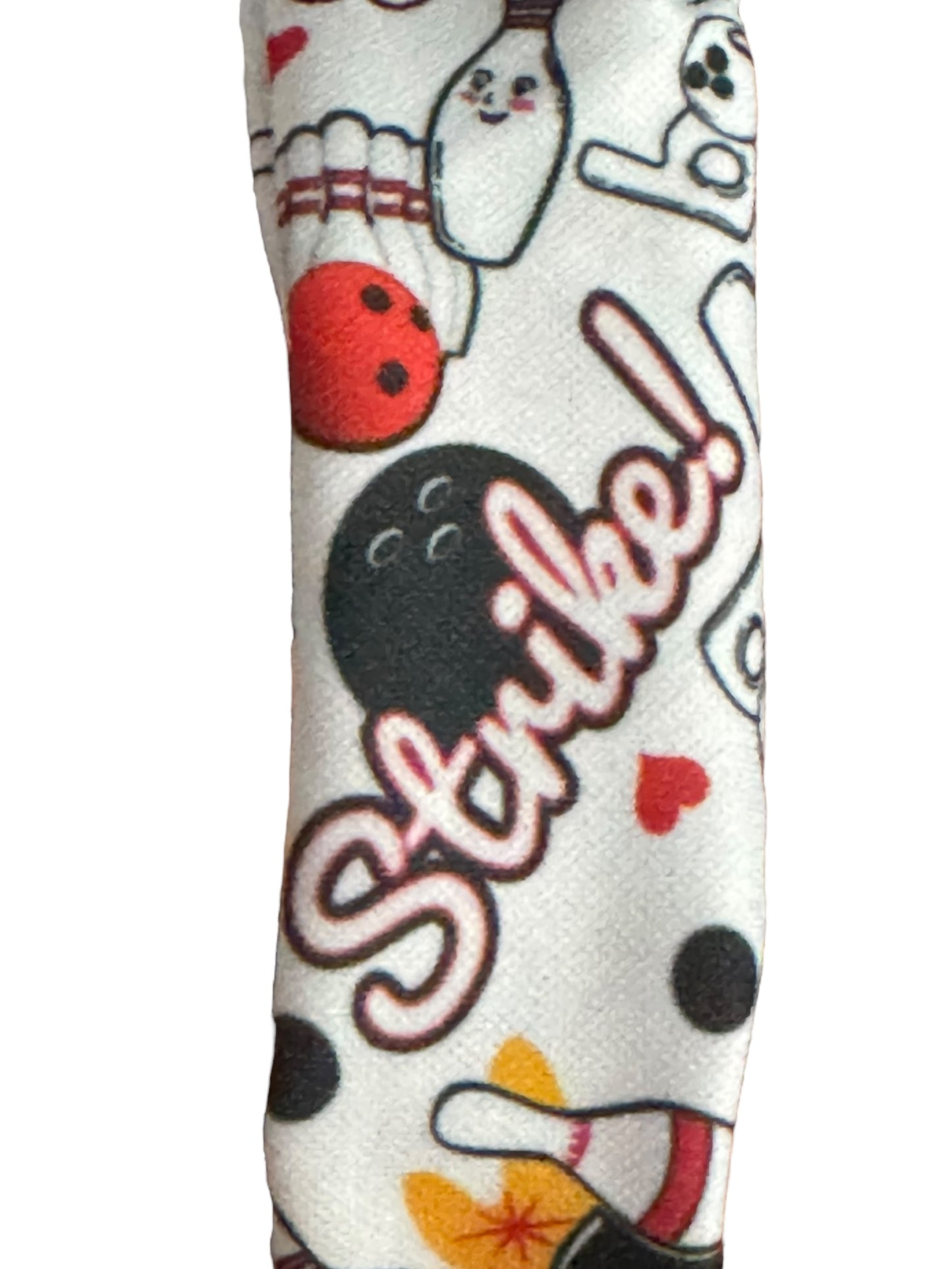 Stylish Bowling-Themed Hair Accessories: Headband & Scrunchie Set for Women, Girls, Teams & Enthusiasts