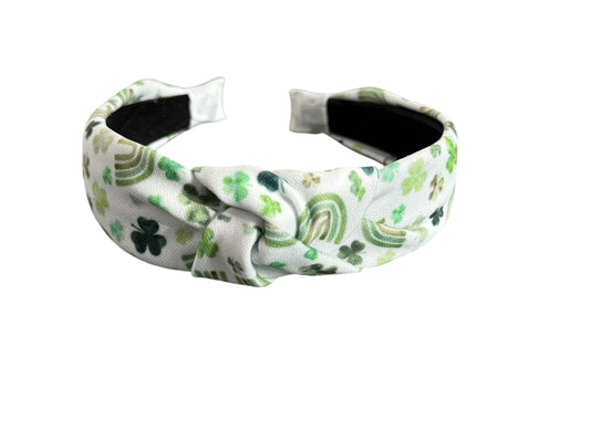 St. Patrick’s Day Headband, Cute green Themed Headband for Girls, Luck of the Irish Fashion