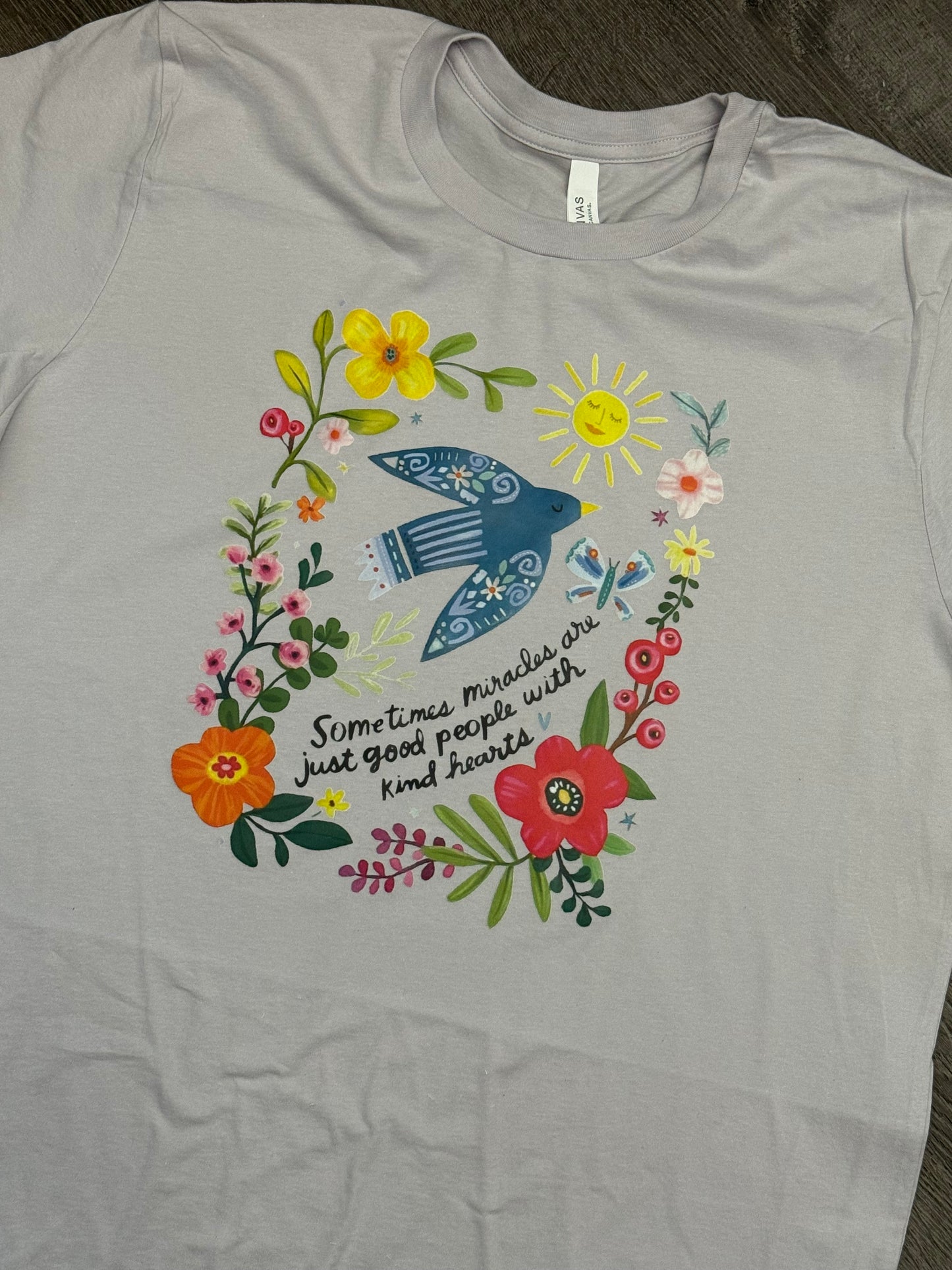 Kind Hearts & Miracles: Women's Inspirational Shirt