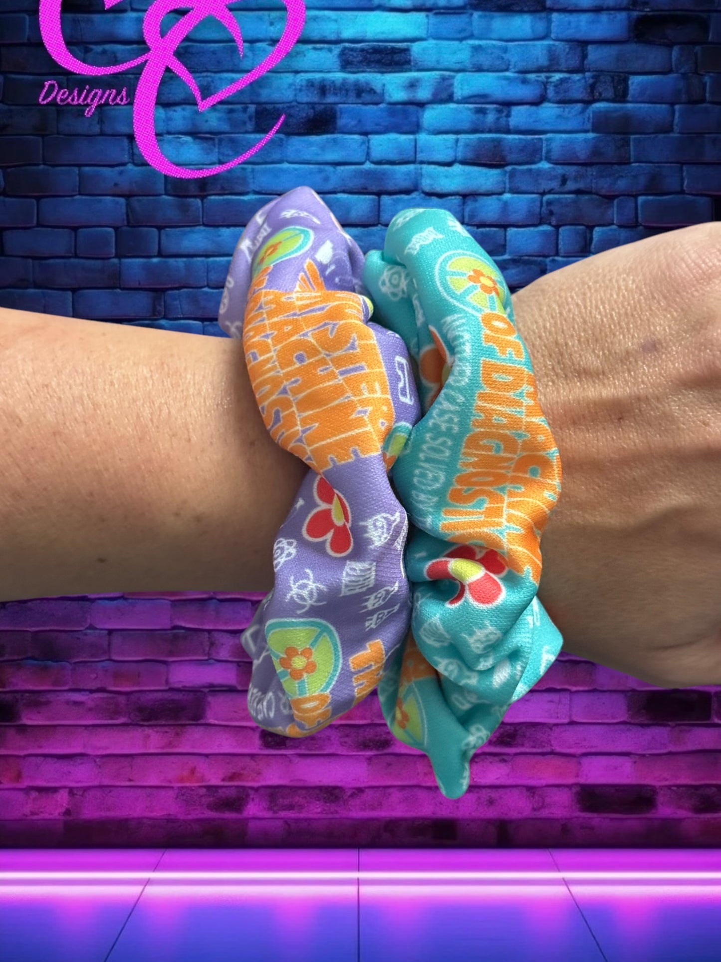 2025 Lab Week Scrunchies