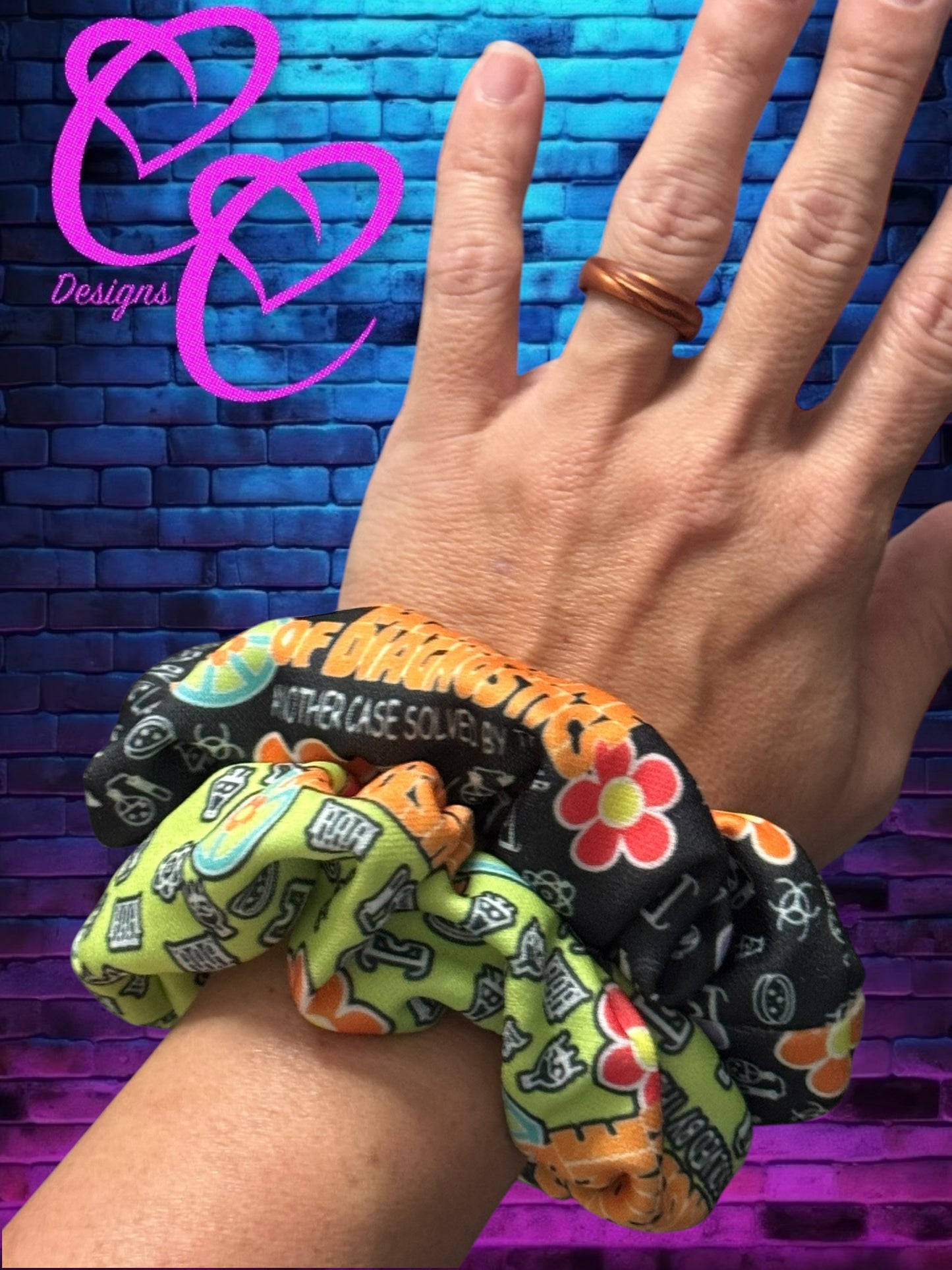 2025 Lab Week Scrunchies