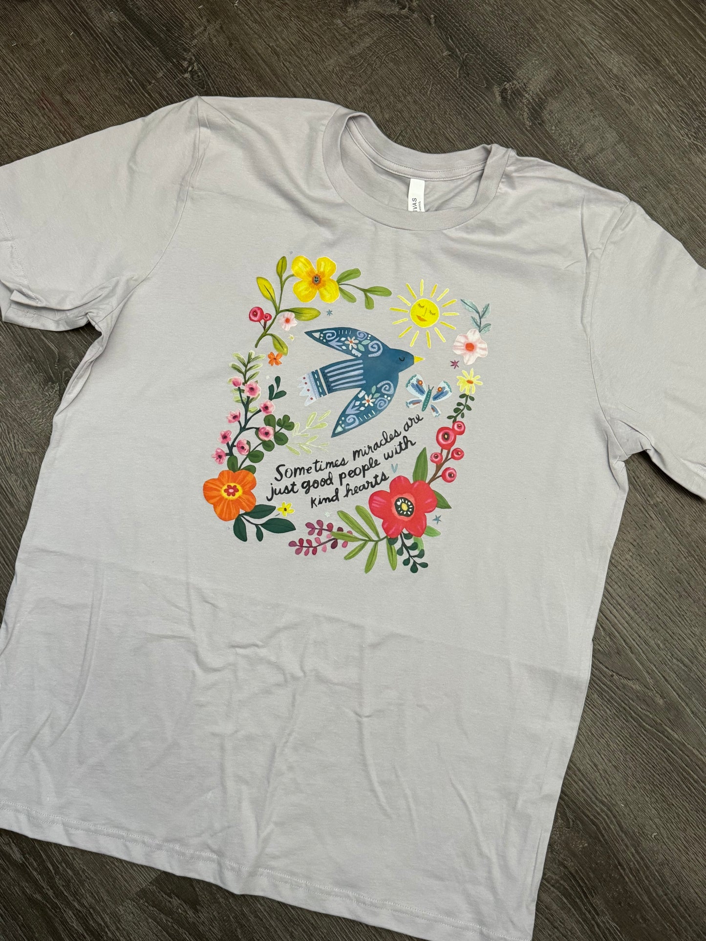 Kind Hearts & Miracles: Women's Inspirational Shirt