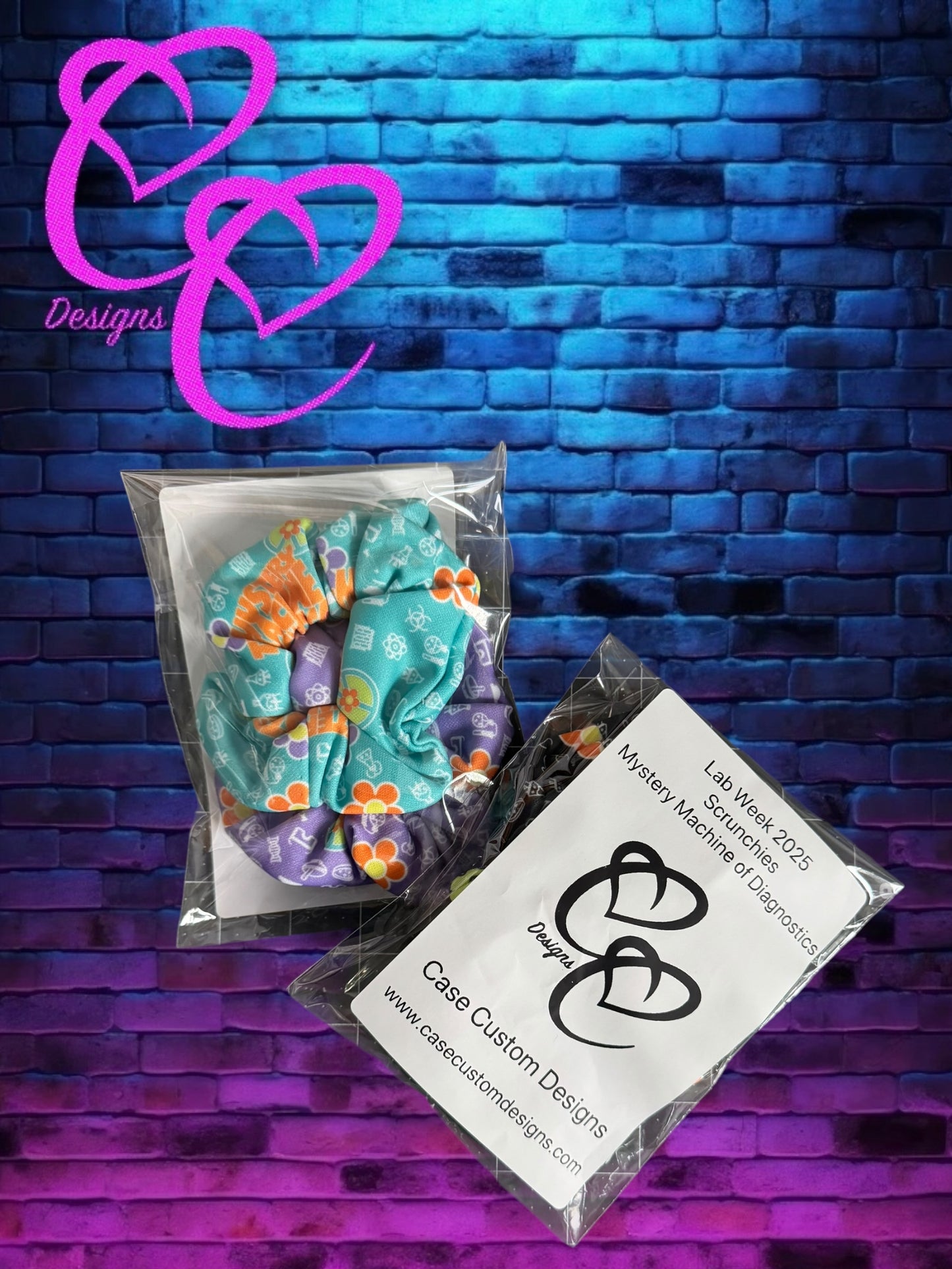 2025 Lab Week Scrunchies