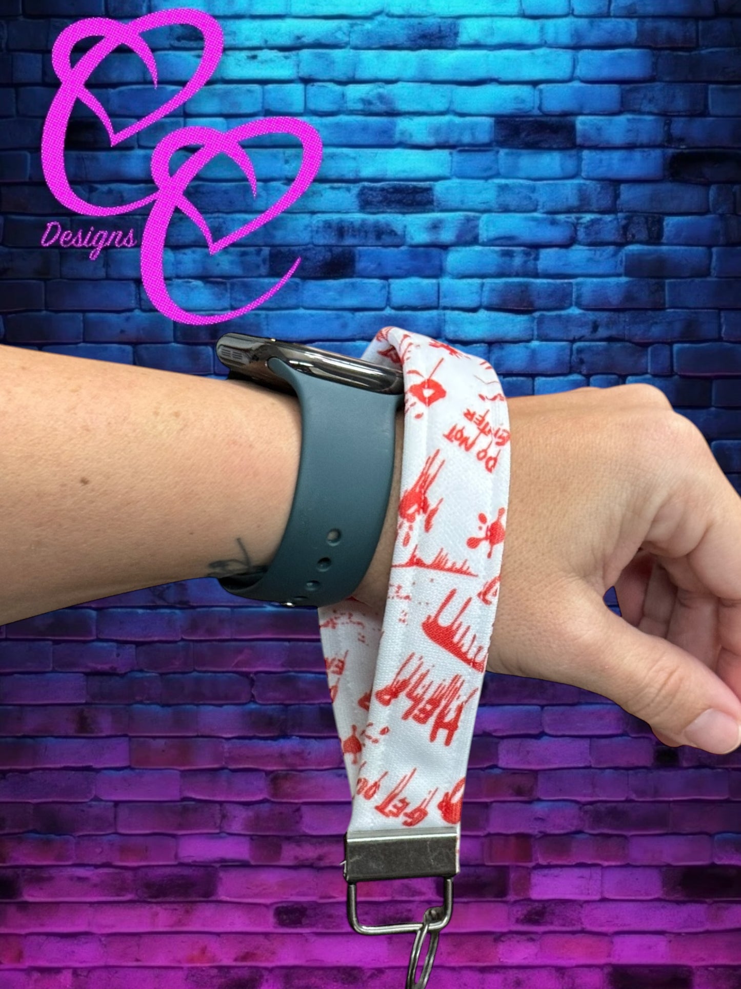 Wickedly Soft Blood Drop Wristlet – Halloween Edition