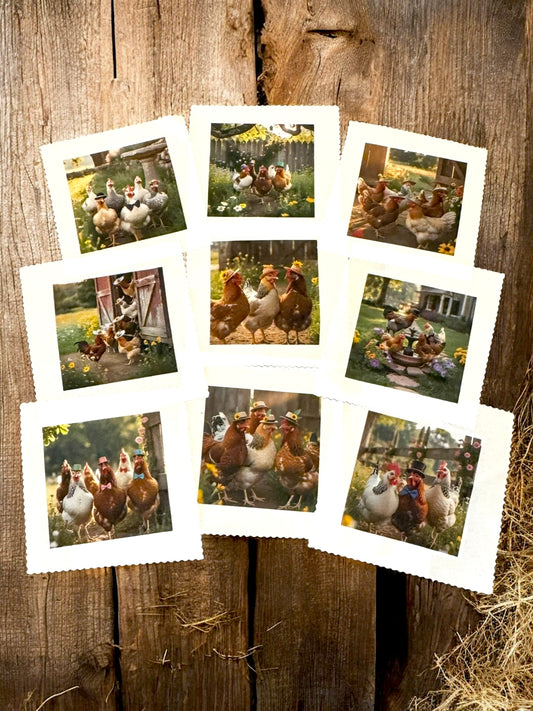 Chicken Fabric Panel Prints