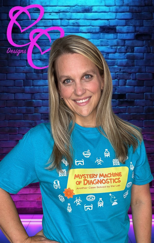 Lab Week Shirt; The Mystery Machine of Diagnostics, Another Case Solved by the Lab