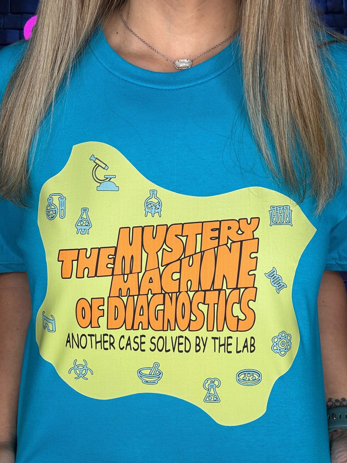 Lab Week Shirt; The Mystery Machine of Diagnostics, Another Case Solved by the Lab
