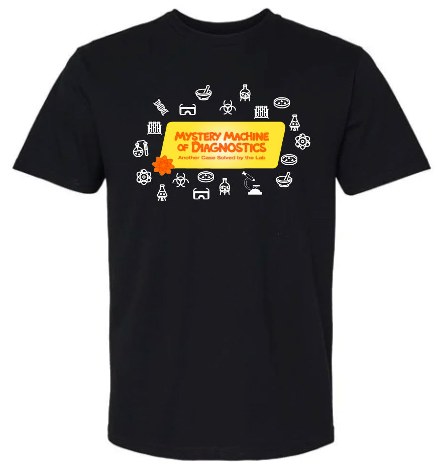 Lab Week Shirt; The Mystery Machine of Diagnostics, Another Case Solved by the Lab