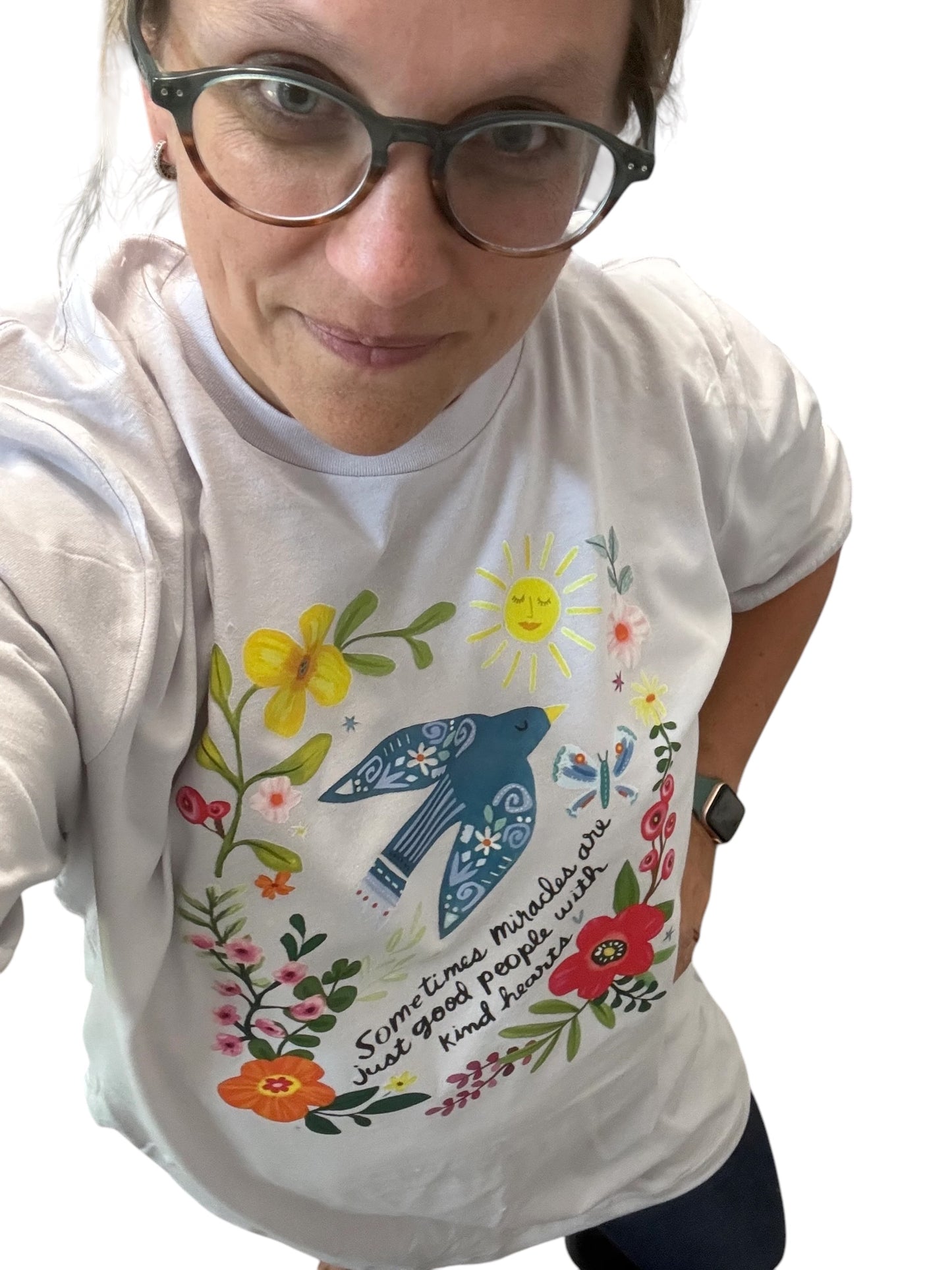 Kind Hearts & Miracles: Women's Inspirational Shirt