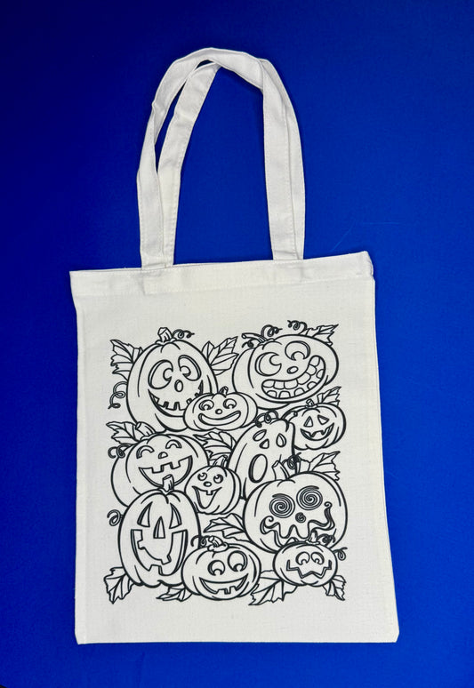 Halloween Treat Bags - Color Your Own Halloween Trick or Treat Bag