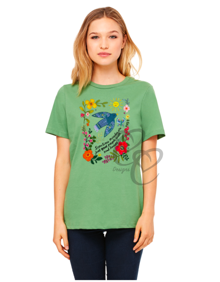 Kind Hearts & Miracles: Women's Inspirational Shirt