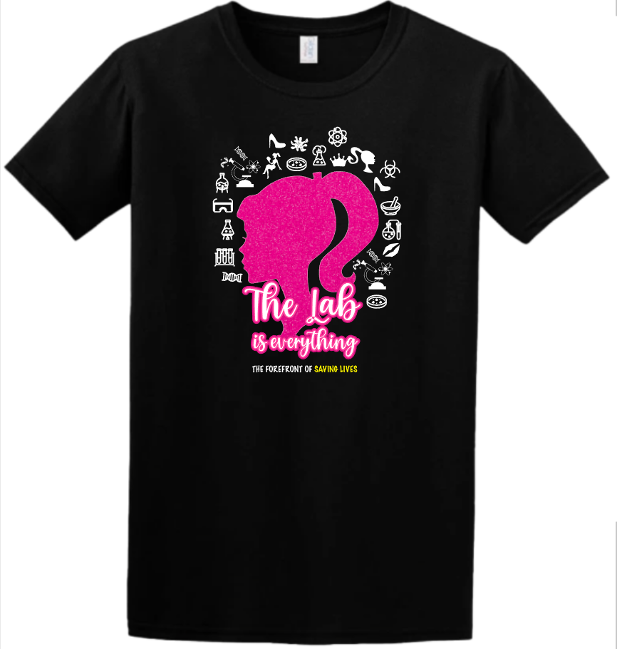 Lab Week 2024 Official Themed Apparel Barbie Silhouette Fashion Forwa Case Custom Designs