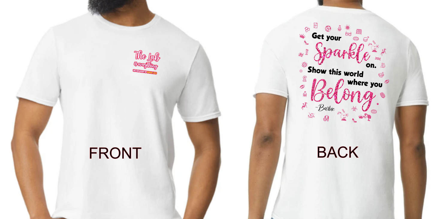 Lab Week 2024 Official Themed Apparel: Get Your Sparkle on. Show the world where you Belong.