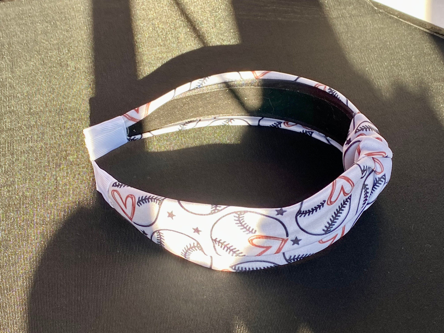 Baseball Headband, Softball Headband, Baseball mom accessories, baseball fan headband, little league baseball essentials, Cute Baseball