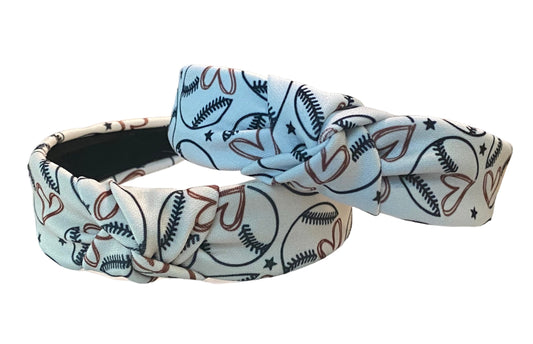 Baseball Headband, Softball Headband, Baseball mom accessories, baseball fan headband, little league baseball essentials, Cute Baseball