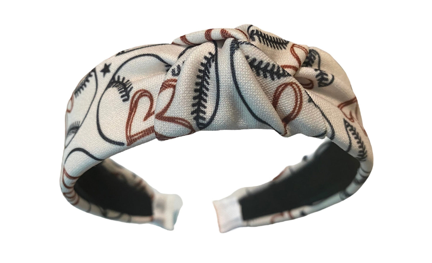 Baseball Headband, Softball Headband, Baseball mom accessories, baseball fan headband, little league baseball essentials, Cute Baseball